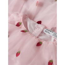 NAME IT Tyl Kjole Julianna Cradle Pink